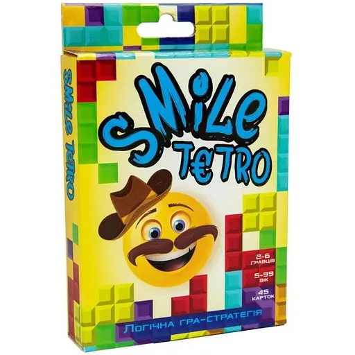 Настольная игра Smile tetro Strateg 30280 на украинском языке - фото 1