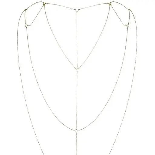 Цепочка для спины Bijoux Indiscrets Magnifique Back and Cleavage Chain украшение для тела - фото 2