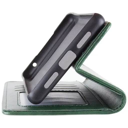 Кожаный чехол-книга GETMAN Gallant (PU) для Google Pixel 6 Зеленый - фото 6