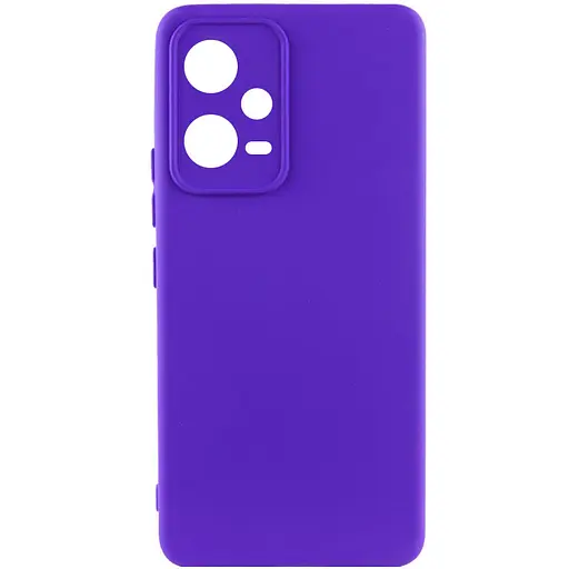 Чехол Silicone Cover Lakshmi Full Camera (A) для Xiaomi Poco X5 5G / Redmi Note 12 5G Синий / Iris