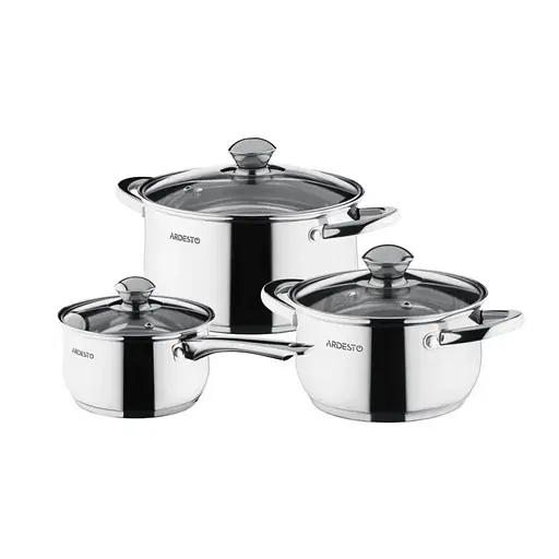 Набор кастрюль Ardesto Gourmet (AR1906PS)