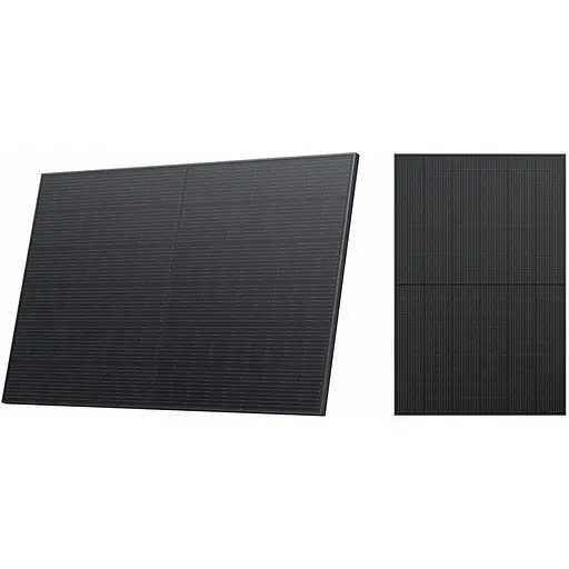 Монокристалічна сонячна панель EcoFlow 2*400W Rigid Solar Panel SOLAR2*400W (ZPTSP300) - фото 2