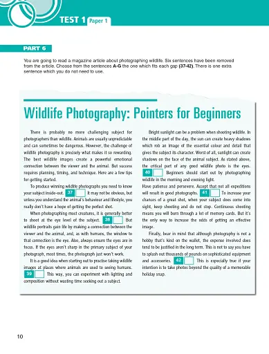 FCE for Schools Practice Tests 1. Student's Book - фото 9