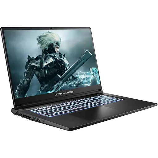 Ноутбук Dream Machines 17.3 RT5050-17 FHD IPS/Ryzen 7 AI 350/32GB/2TB/RTX 5050 8GB/DOS/Black (RT5050-17UA25) - фото 2