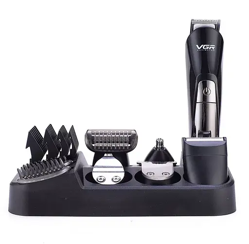 Стайлер для стрижки волосся VGR V-012 з насадками - фото 2