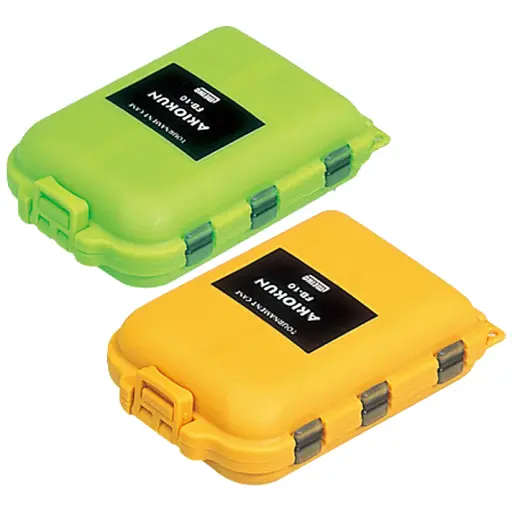 Коробка Meiho Fb-10 Akio-kun 97x65x30mm Yellow - фото 4