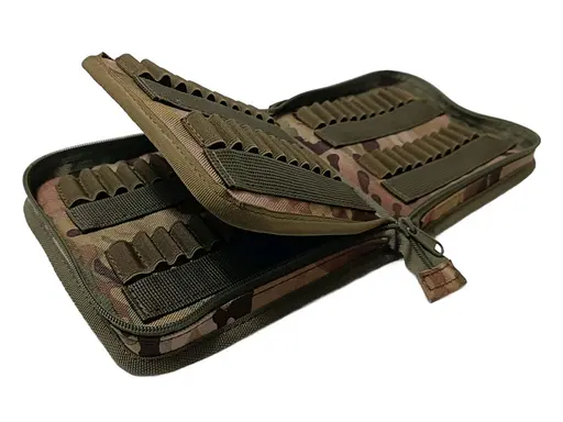 Сумка-патронташ закрита для 223 на 80 шт GEN 3 мультикам з карманом та моллі - фото 3