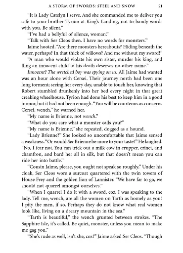 A Storm of Swords: Part 1 Steel and Snow. A Song of Ice and Fire. Book 3 - фото 5