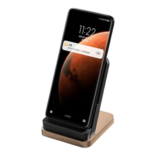 Бездротовий зарядний пристрій Xiaomi Mi Air-cooling Wireless Charging Stand 55 W (MDY-12-EN) - фото 1