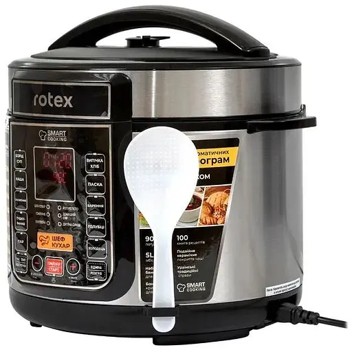 Мультиварка-скороварка Rotex REPC76-B - фото 4