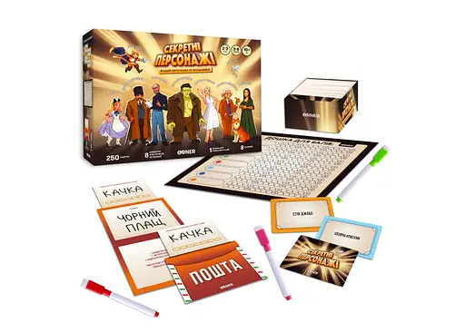 Настольная игра Оrner Секретные персонажи (укр.) (orner-2929) - фото 11