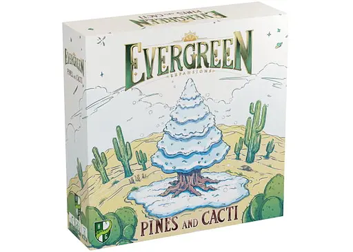 Настольная игра Games 7 Days Evergreen: сосны и кактусы (Evergreen: Pines and Cacti) (англ.) + QR-код на укр. правила (HG171)