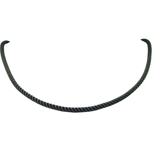 Ювелірний шовковий шнурок Імперія золота з золотими вставками. ПК111И 50 сірий