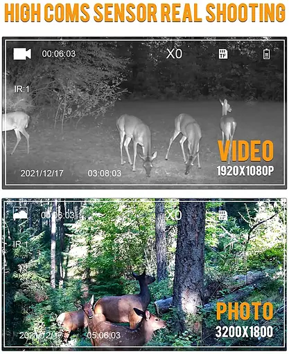 Бинокль ночного видения NV500 5X 1080P (до 500м) Full Dark IR + карта 32G - фото 10