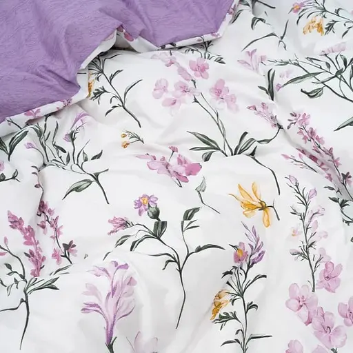 Комплект постільної білизни Viluta євро ранфорс 25366 100% бавовна - фото 4