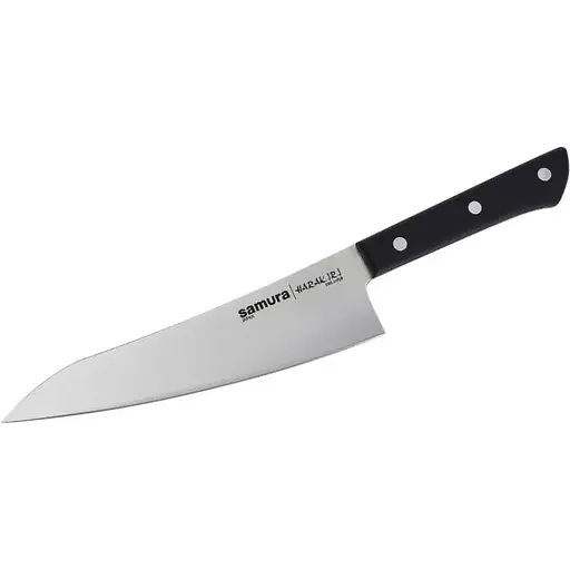 Кухонный нож Samura Harakiri Гюто 182 мм (SHR-0185B) - фото 1