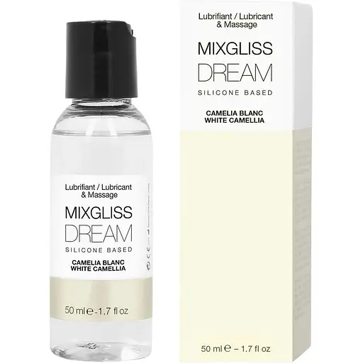 Лубрикант на силіконовій основі MixGliss Dream Camelia Blanc із ароматом білої камелії 50 мл