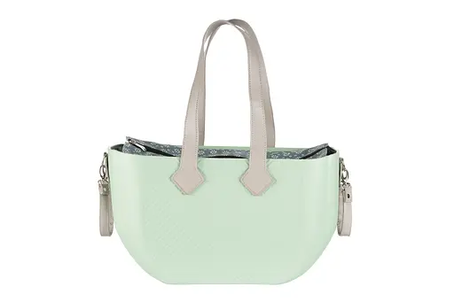 Сумка MyMia ручки эко-кожа, коврик, ремни для коляски, мятно-серый Nuvita det0018667 - фото 3