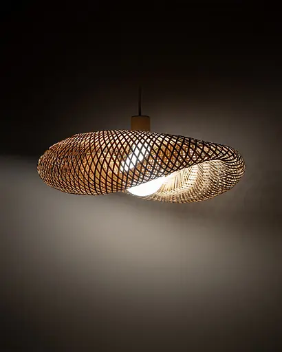 Подвесной светильник, люстра Nowodvorski 11395 Havana S E27 1x25W IP20 Бежевый - фото 4