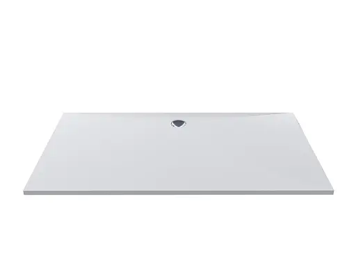 Піддон для душової кабіни Miraggio Brugge 1600 з литого мармуру 1602x897x26 00414501 Білий - фото 2