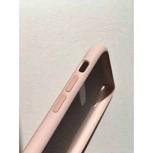 Оригінальний силіконовий чохол Apple Silicone Case для iPhone XS Max (6.5") Pink Sand MTFD2LL/A - фото 7