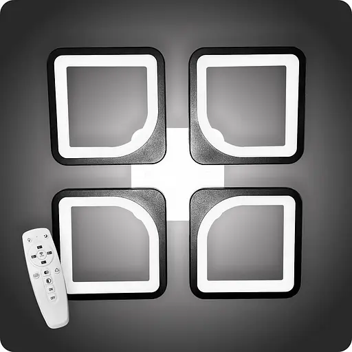 Люстра світлодіодна 517 Dlight з пультом 65Вт Чоний (01772) - фото 1