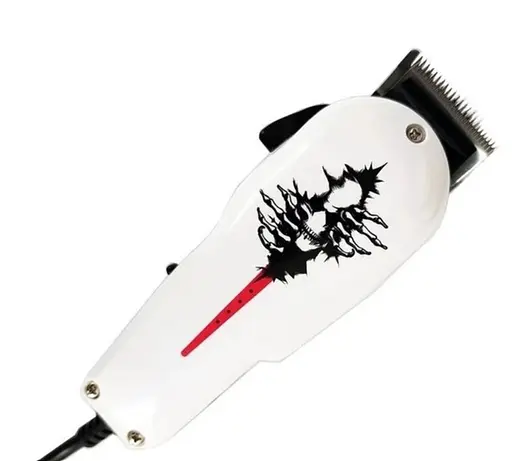 Проволока для стрижки волос ENZO EN-588 с классическими насадками и мощным мотором для дома 10 Вт Серый - фото 4