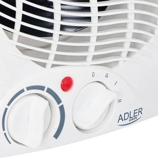 Тепловентилятор спиральный обогреватель Adler AD 7728 2000 Вт компактный дуйчик - фото 4
