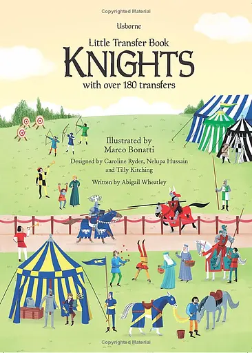 Knights. Little Transfer Book - фото 2