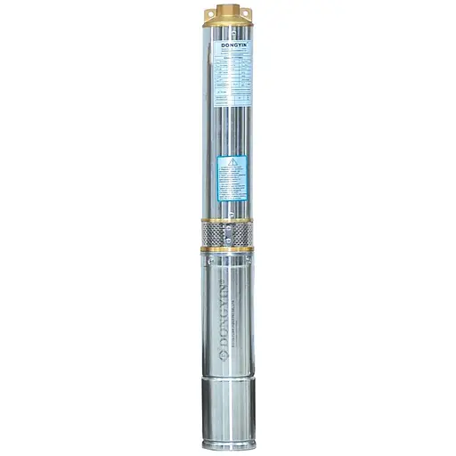 Насос центробежный скважинный DONGYIN 3SDm1.8/33 0.9кВт H 143(107)м Q 45(30)л/мин Ø80мм (777107) - фото 1