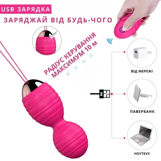 Набір вагінальних кульок I’MCUM Kegel Queen 4in1 Рожевий (IM-KGE205) - фото 7