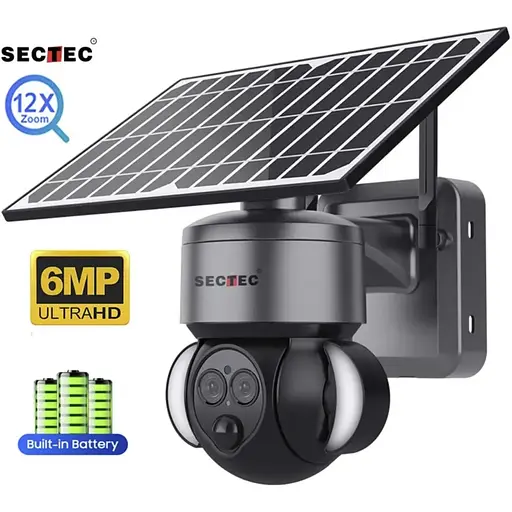 Вулична IP-камера Sectec ST-S568M-4G-6M-12X ZOOM 4G 2 об'єктива 4mm +12 mm 3+3 MP (55260) - фото 2