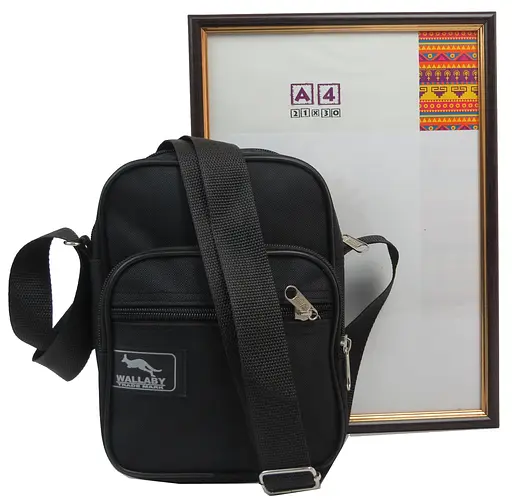 Сумка мужская повседневная Wallaby 21,5х16,5х5 см sum0015277 - фото 2