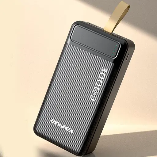 Портативний зарядний пристрій Power Bank Awei P7K 30000 mAh USB/Type-C Чорний - фото 7