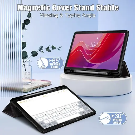 Чехол TPUCristal Pen holder Lenovo Tab M11 Xiaoxin Pad 2024 11 Dont Tuch My Tab - фото 5