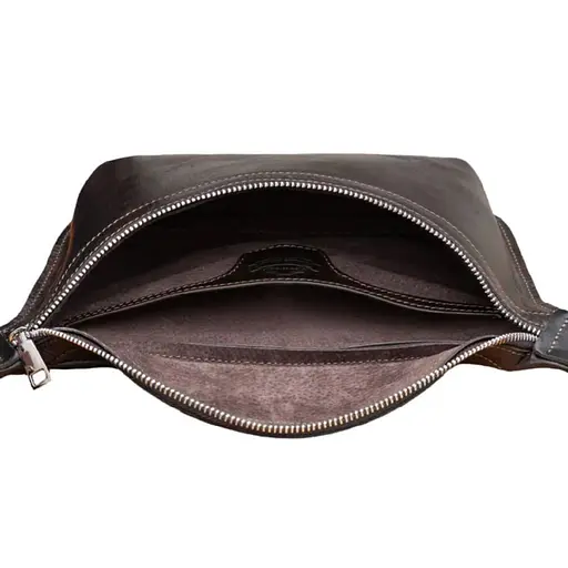 Шкіряна сумка Grande Pelle 20х15х7 см sum0028564 - фото 2