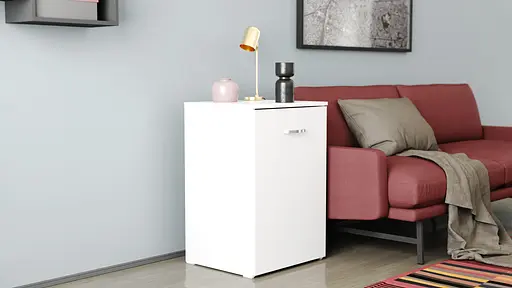 Стіл-тумба трансформер Смарт 1/2 Ferrum-decor 750x1450x600 ДСП Біле 16 мм (FRD-105074) - фото 7