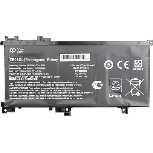 Акумулятор PowerPlant для ноутбуків HP Omen 15 AX000 (HSTNN-UB7A, TE03) 11.55V 3500mAh