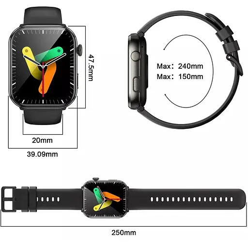 Часы Blackview R60 Black - фото 7