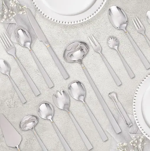 Набор столовых приборов Maestro MR-1517G-72, 72 предмета - фото 4