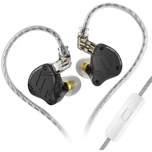 Навушники Knowledge Zenith ZS10 Pro X з мікрофоном black
