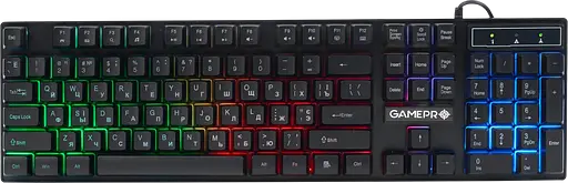 Клавіатура GamePro GK296 RGB Black