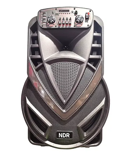 Беспроводная уличная Bluetooth колонка NDR-V15 1500Вт (динамик 40 Вт) 15 дюймов