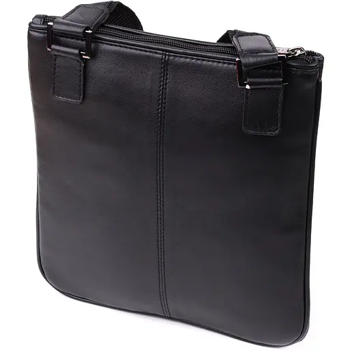 Чоловіча сумка через плече з натуральної шкіри TONY PEROTTI 21,5х24х2 см sum0028956 - фото 2