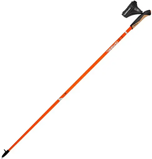 Палиці для скандинавської ходьби Gabel X-1.35 Active Knife Red/Orange 125 (7009361151250) (DAS302698) - фото 5