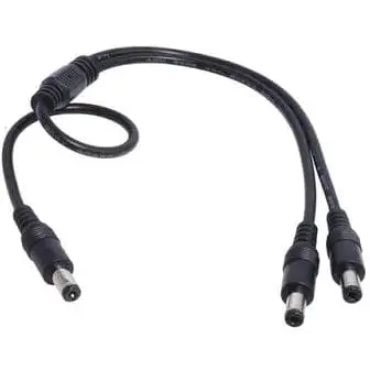 Кабель разветвитель для роутера DC-M на 2 x DC-M 5.5x2.5 мм 39 см