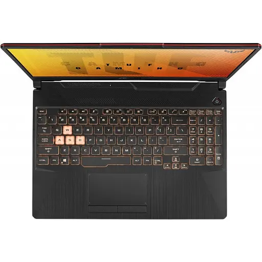 Ноутбук ASUS Ігровий 15.6" ASUS TUF F15 FX506LI, FHD 144Hz, Intel Core i7-10870H, 16GB DDR4, 1TB SSD, GeForce GTX 1650 Ti 4GB, No OS, Bonfire чорний - фото 2