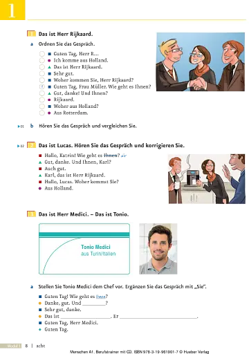 Menschen A1. Berufstrainer mit Audio-CD - фото 3