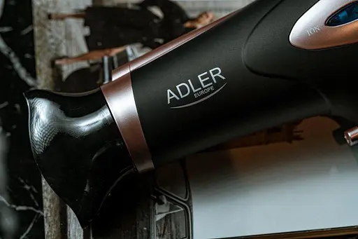 Фен с ионизацией Adler AD 2248, 2400 Вт диффузор концентратор 2 скорости компактный 1 шт. синий (33705-IS) - фото 5