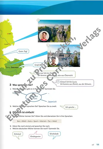 Unterwegs A1.1 Kurs- und Übungsbuch inkl. E-Book und PagePlayer-App - фото 7